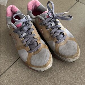Nike Gray and Pink Sneakers for Everyday Comfort
